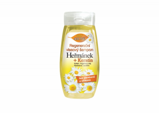 Bione Cosmetics Regenerační vlasový šampon Heřmánek 260 ml