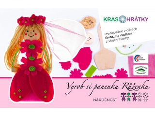 Krasohrátky Kreativní sada Panenka Růženka