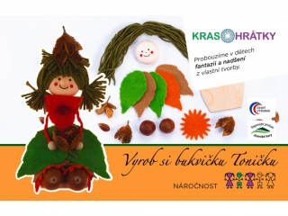 Krasohrátky Kreativní sada Bukvička Tonička