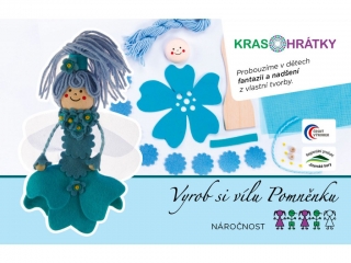 Krasohrátky Kreativní sada Pomněnková víla