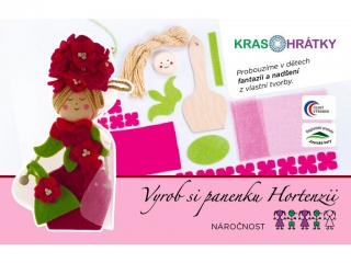 Krasohrátky Kreativní sada Panenka Hortenzie