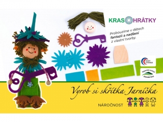 Krasohrátky Kreativní sada Skřítek Jarníček