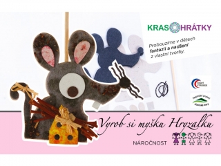 Krasohrátky Kreativní sada Myška Hryzalka