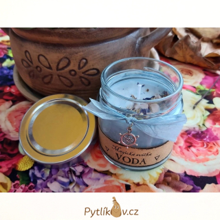 Magická svíčka ze sojového vosku Živel voda