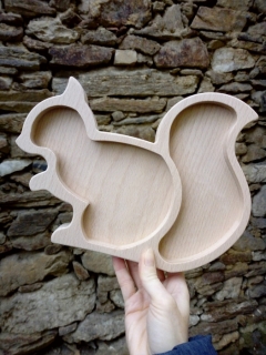 Dřevokaz Dřevěná miska Veverka impregnace Osmo