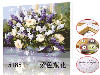 Malování s čísly plátno 20x30cm Macešky 51850