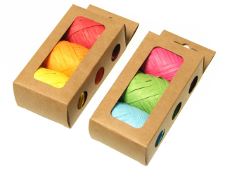 Lýkové stuhy 10m 3ks v krabičce RB22042 - mix barev