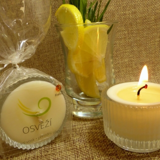 libebit svíčka ze sójového vosku Osvěží