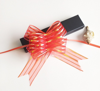 Stahovací dárková mašle 24082 5x76cm