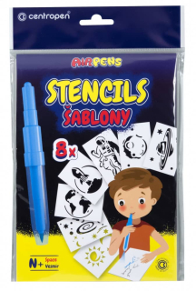 Centropen Šablony pro foukací fixy 9996 Vesmír