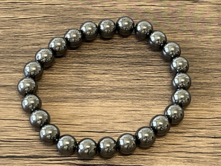 Náramek Hematit 8mm