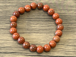 Náramek Jaspis červený 8mm