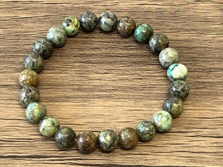 Náramek Tyrkys africký 8mm