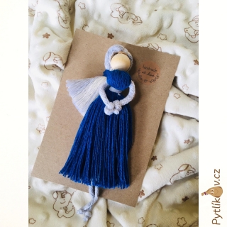 Macramé panenka 20cm