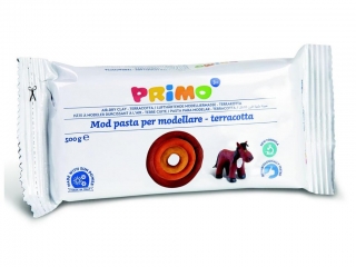 Modelovací hmota Primo samotvrdnoucí terakota 500g