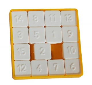 Hlavolam přesouvačka Bonaparte Směr Hra 15 