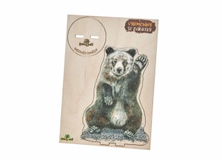 Lesní svět Vylomeniny se zvířátky M Medvěd