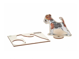 Lesní svět Vylomeniny se zvířátky M Foxteriér