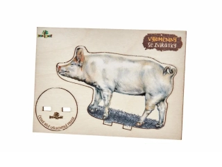 Lesní svět Vylomeniny se zvířátky S Prase