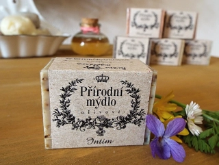 Přírodní ručně vyrobené Intimní mýdlo 50 g