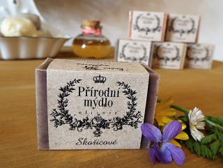 Přírodní ručně vyrobené Skořicové mýdlo 50 g