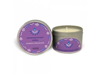 Konejšivá svíčka s levandulí 120ml