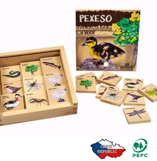 Lesní svět Pexeso klasické U vody