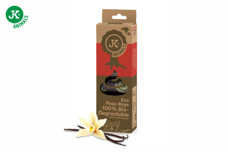 Bio-rozložitelné sáčky pro psí exkrementy s vůní vanilky, 6 ks rolí v boxu (90 sáčků)