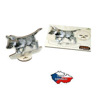 Lesní svět Vylomeniny se zvířátky M Vlče