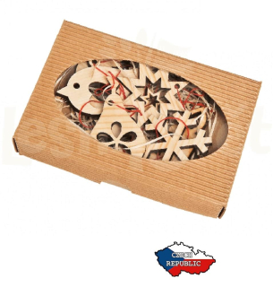 Lesní svět Ozdoby v krabičce - varianta A