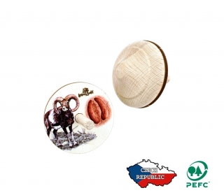 Lesní svět Dřevěná káča Muflon