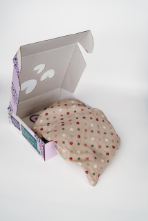 Lavandia Bedrohřej PUNTÍK nahřívací polštářek BEZ PARFEMACE