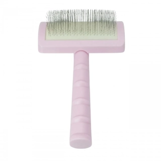 Pink Intensive Grooming Brush Ideal Dog – slicker kartáč 1,8 cm