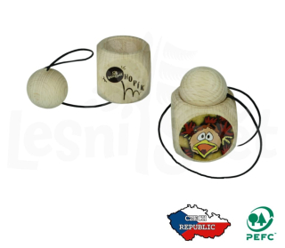 Lesní svět Dřevěný hopík Ptáče