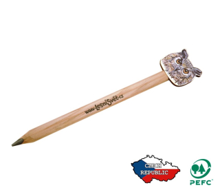 Lesní svět Zvířecí tužka Výr