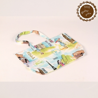 Nákupní taška velká - metropole 60cm x 43cm