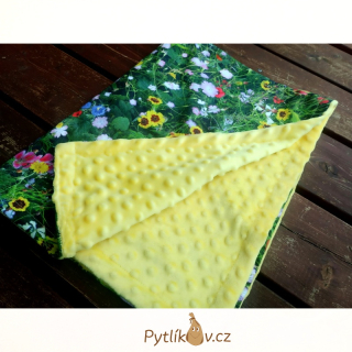 Oboustranná deka psi LOUKA 90cm x 64cm Smarti fashion