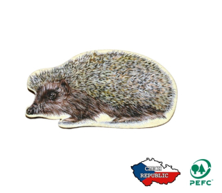 Lesní svět Magnet tvar Ježek