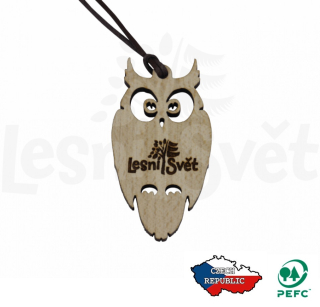 Lesní svět Přívěsek Sovička