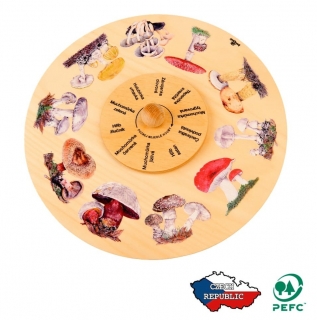 Lesní svět Otočné kolo Houby nejedlé