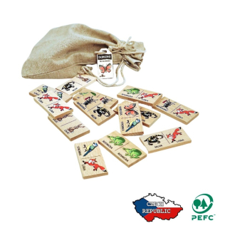 Lesní svět Edukační Domino Pro nejmenší