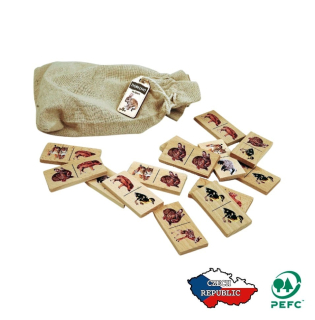 Lesní svět Edukační Domino Mláďata