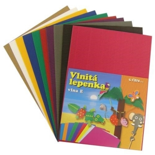 Lepenka vlnitá vlna E, barevná 10 barev (218130)