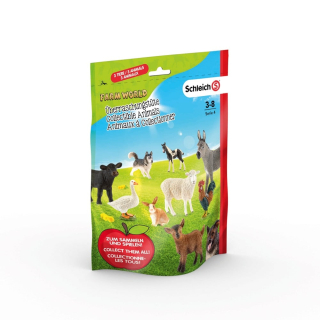 Schleich Sáček s překvapením farmářská zvířátka L série 4 (3ks)