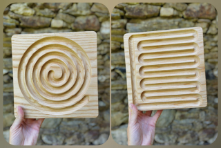 Dřevokaz Grafomotorická oboustranná tabulka