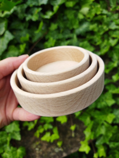 Dřevokaz Třídící misky sady - buk bez impregnace