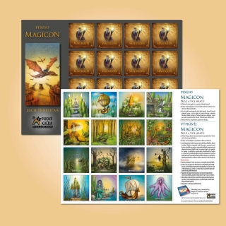 Duhová kočka Pexeso Magicon