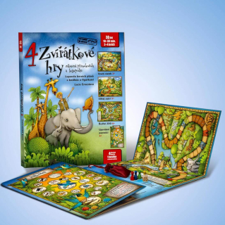 Duhová kočka 4 zvířátkové hry