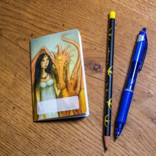 Duhová kočka Minizápisník Dračí princezna