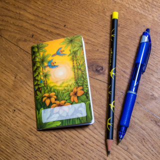 Duhová kočka Minizápisník Příroda